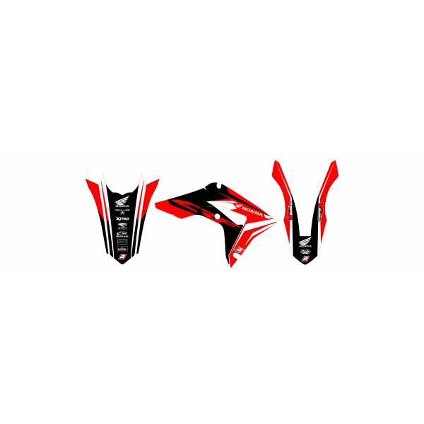 Grafice Moto Blackbird Kit Grafica Dream 4 Honda CR125 09-13 2608n