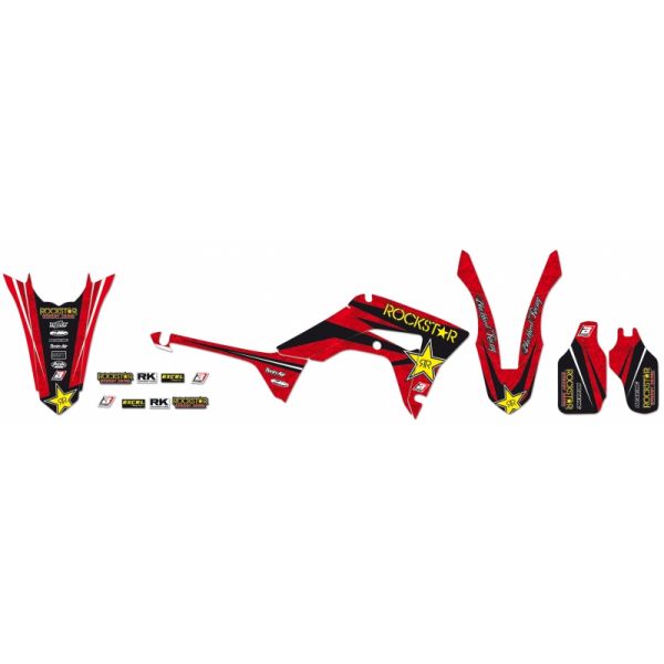 Grafice Moto Blackbird Kit Grafica Rockstar Energy Red/black/yellow 2136l
