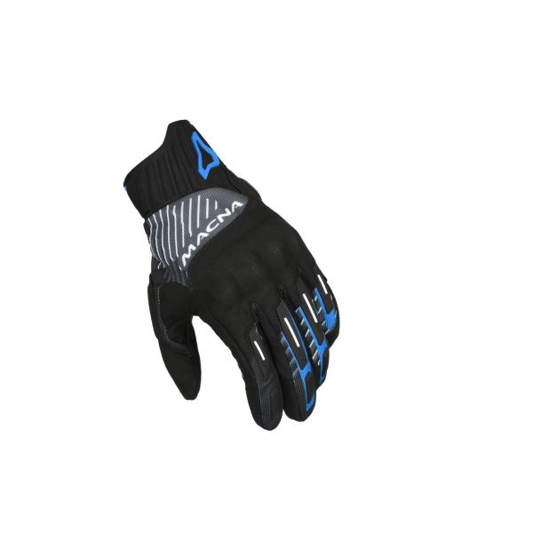 Gloves Racing Macna Textile Moto Gloves Octar 2.0 Black/Blue
