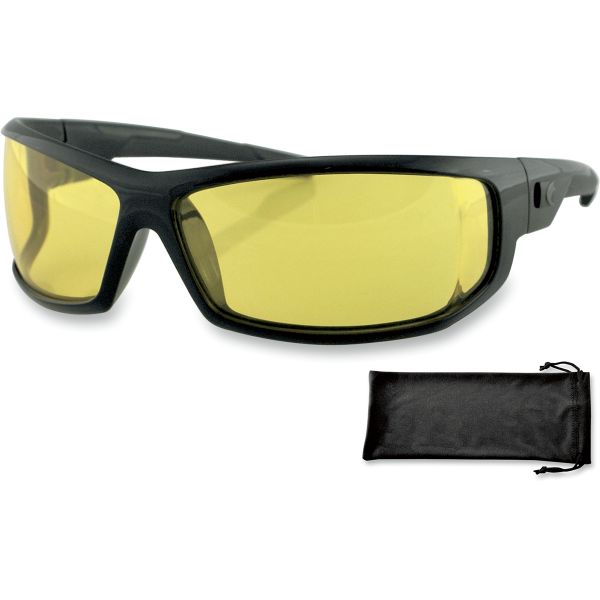 Goggles chopper Bobster Axl Street Sunglasses Black Lenses Yellow Eaxl001y