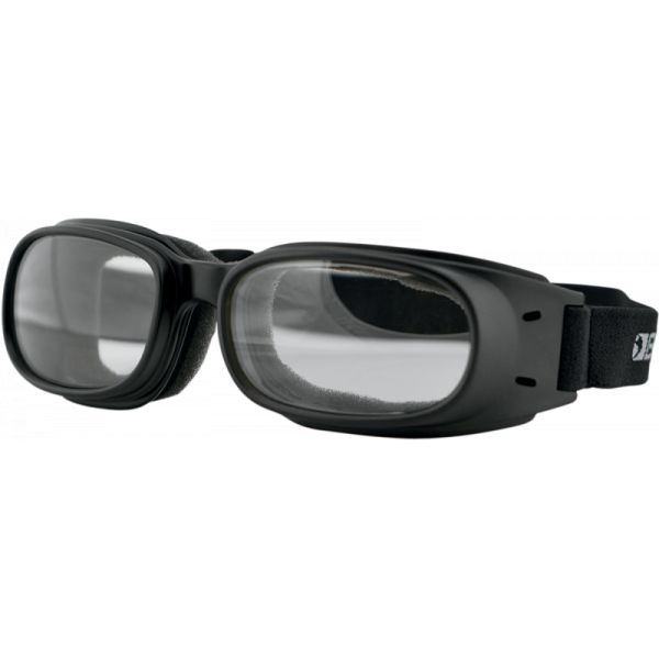 Goggles chopper Bobster Piston Adventure Goggles Black Lenses Clear Bpis01c