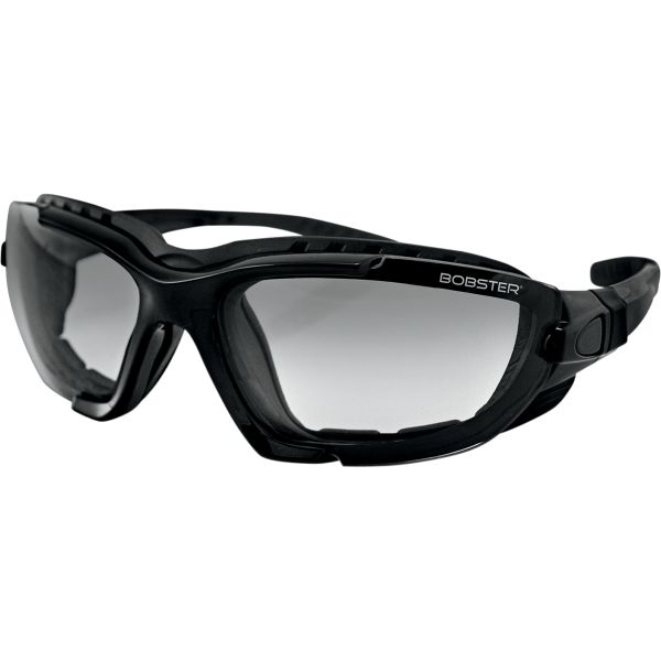 Goggles chopper Bobster Renegade Convertible Sunglasses Black Photochromic Lenses Clear Bren101