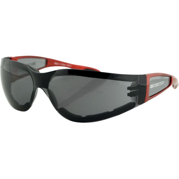 Goggles chopper Bobster Shield Ii Adventure Sunglasses Red Lenses Smoke Esh221