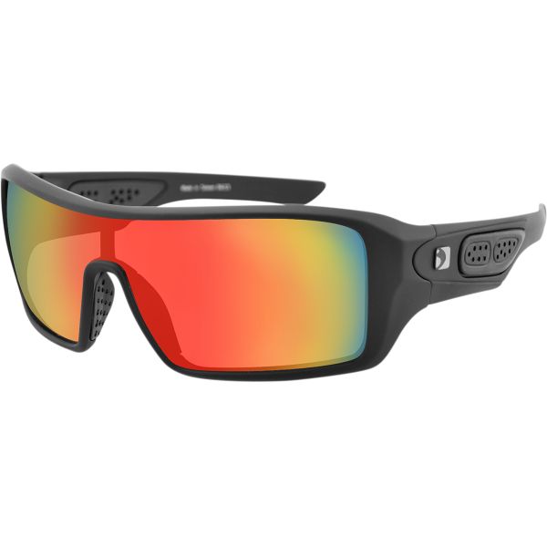 Sunglasses Bobster Paragon Street Sunglasses Black Lenses Mirrored Crimson Smoke Epar001
