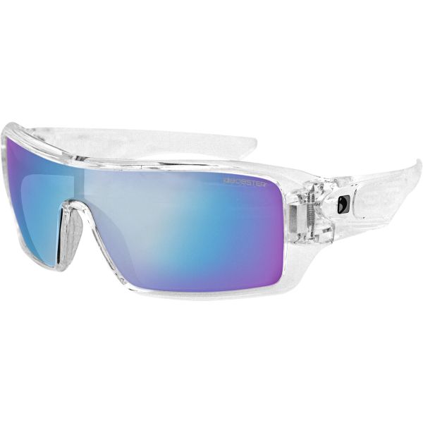  Bobster Paragon Street Sunglasses Clear Lenses Mirrored Cyan Smoke Epar002