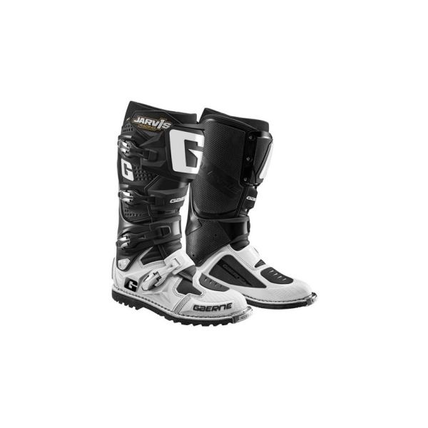 Boots MX-Enduro Gaerne Moto MX/Enduro SG12 Graham Jarvis Black/White 23 Boots