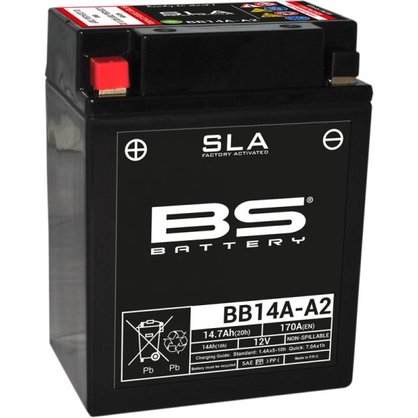 Maintenance Free Battery BS BATTERY Battery Bb14a-a2 SLA 12v 160A 300838