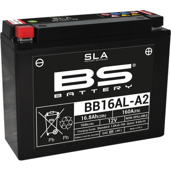  BS BATTERY Baterie Moto Bb16al-a2 SLA 12v 210A 300839