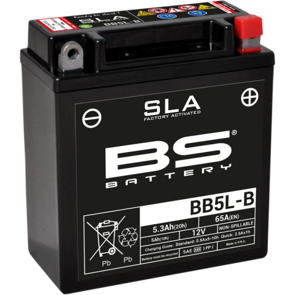  BS BATTERY Baterie Moto Bb5l-b SLA 12v 65A 300671