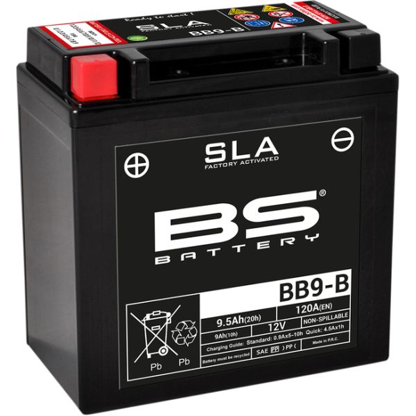  BS BATTERY Baterie Moto Bb9-b SLA 12v 115A 300675