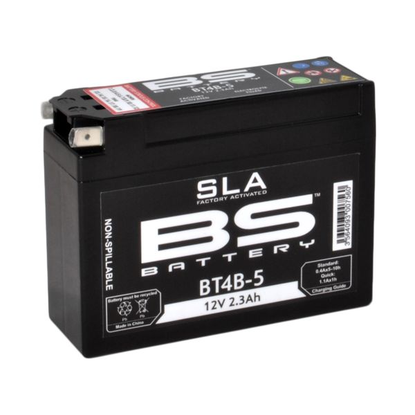 Maintenance Free Battery BS BATTERY Battery Bt4b-5 SLA 113 300756