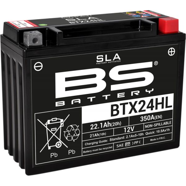  BS BATTERY Baterie Moto Btx24hl SLA 12v 350A 300770