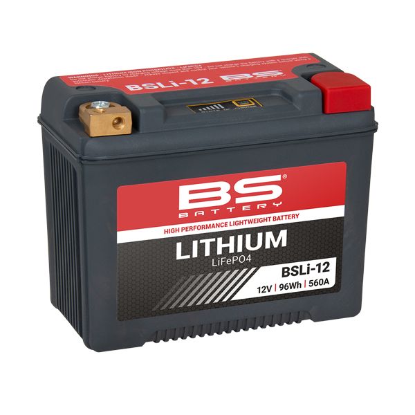  BS BATTERY Moto Battery Lithium BSLI12 360112