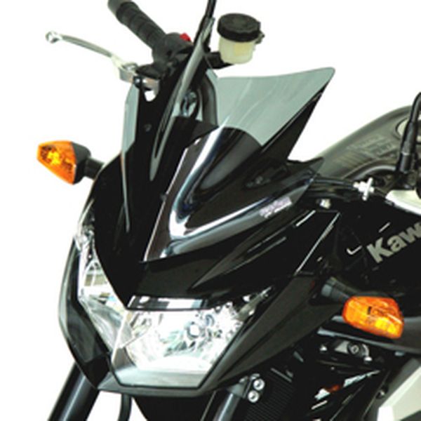Motorcycle Windscreens Bullster WSCRN KAWA Z750 BK BK101STFN