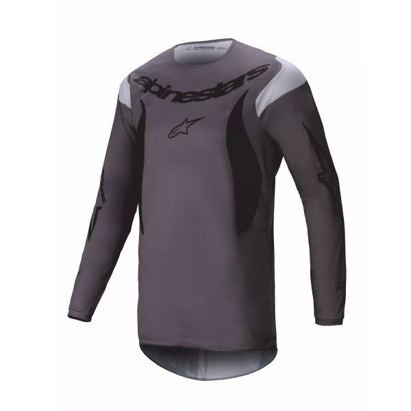 Tricouri MX-Enduro Alpinestars Tricou Moto MX/Enduro Fluid Haul Sand Brown/White/Black 24