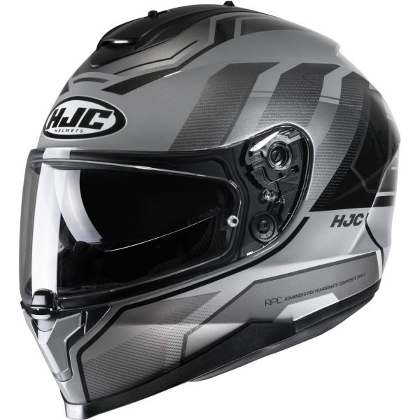 Full face helmets HJC Full-Face Moto Helmet C70 Nian Silver/Grey/Black 24