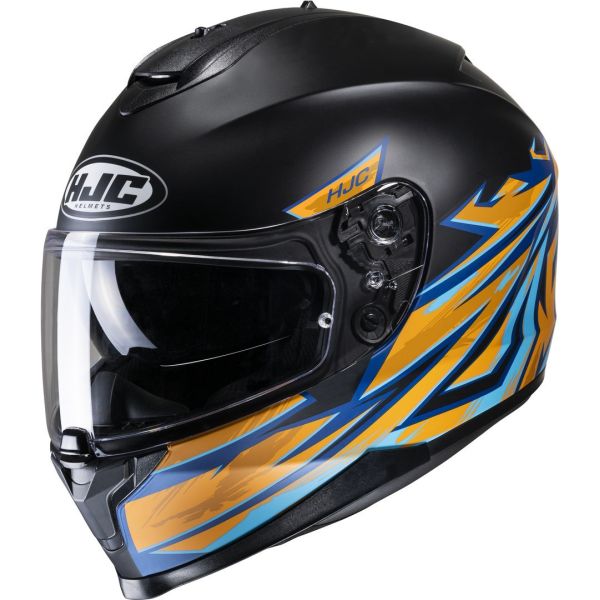 Full face helmets HJC Full-Face Moto Helmet C70 Pentas Black/Orange/Blue 24