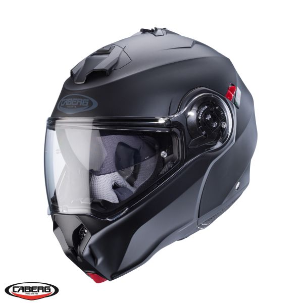 Flip up helmets Caberg Flip-Up Moto Helmet Duke Evo SV Black Matt 24