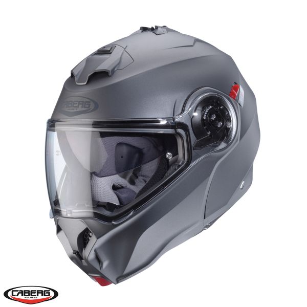 Flip up helmets Caberg Flip-Up Moto Helmet Duke Evo SV Matt Gun Metal 24