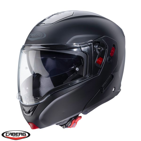 Flip up helmets Caberg Flip-Up Moto Helmet Horus X Matt Black 24