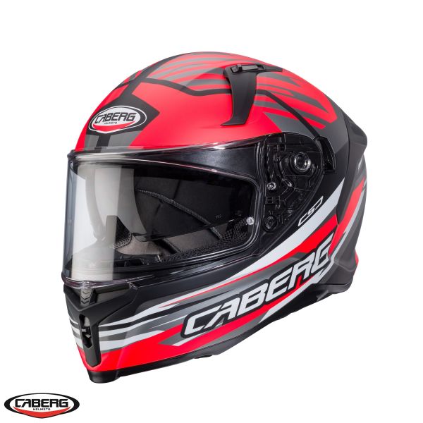 Full face helmets Caberg Full-Face Moto HelmetAvalon X  SV Kira L7 Matt Black/Grey/Red 24