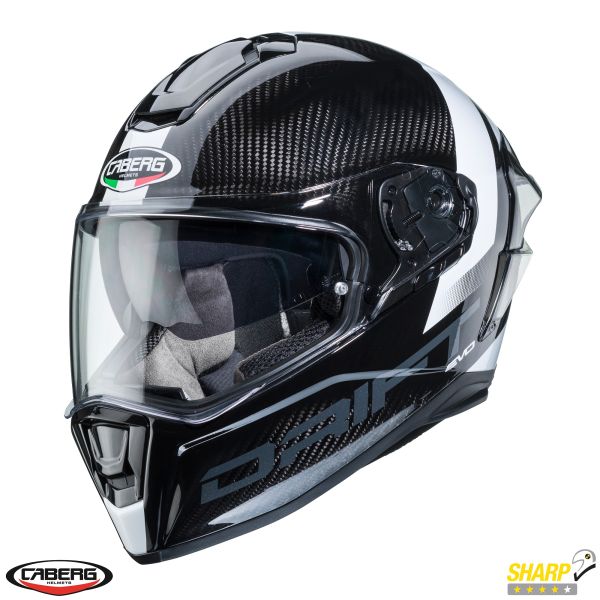 Full face helmets Caberg Full-Face Moto HelmetDrift Evo Carbon Sonic G2 Glossy White 24