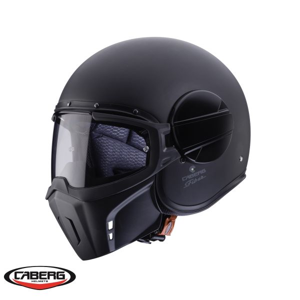 Casti Moto Jet (Open Face) Caberg Casca Moto Open-Face/Jet Ghost Matt Black 24