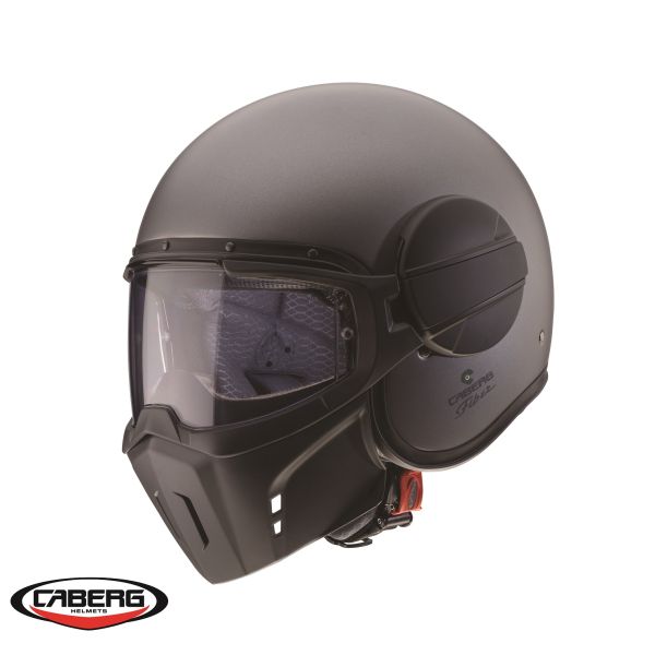 Jet helmets Caberg Open-Face Moto Helmet Ghost Matt Gun Metal 24