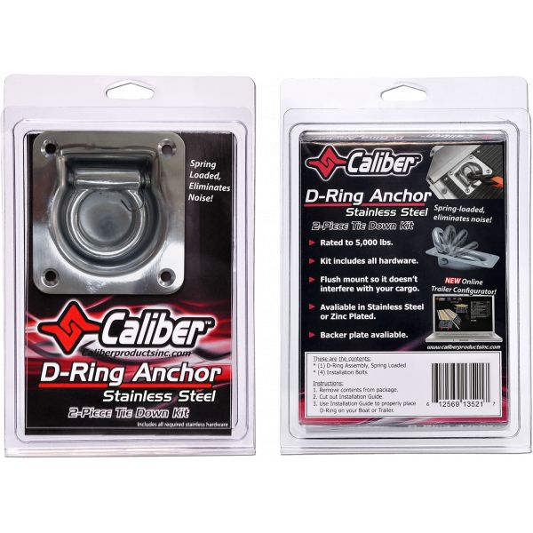 Sled Accessories Caliber D-Ring Anchor Kits 13521