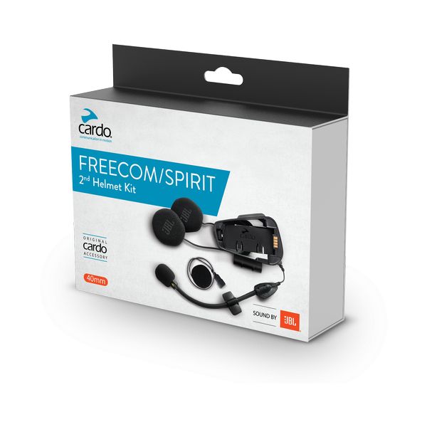 Helmet Intercomm Cardo Freecom/spirit 2nd Helmet JBL Kit