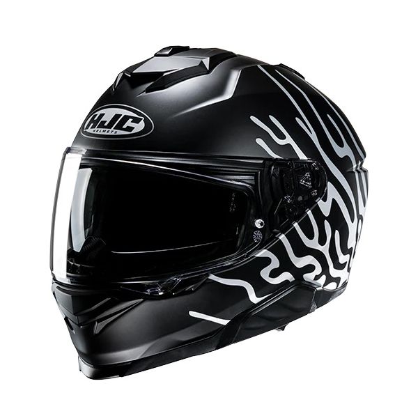 Full face helmets HJC Full-Face Moto Helmet i71 Celos Black/White 24