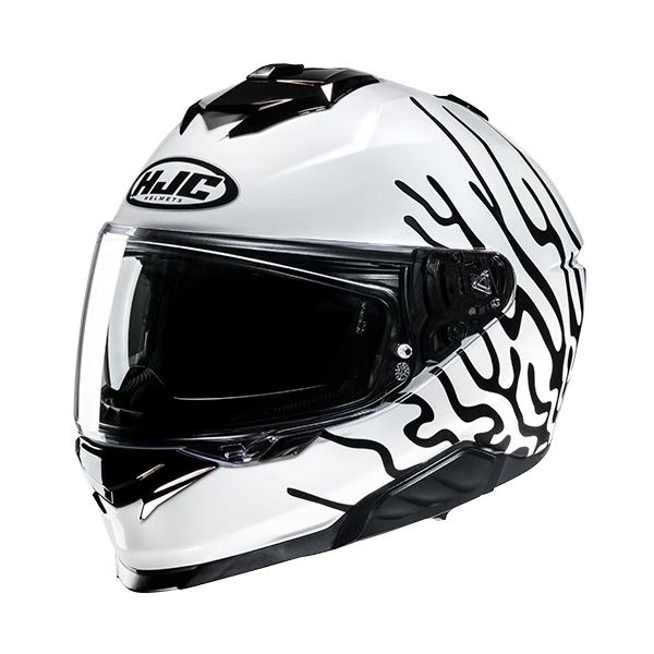 Full face helmets HJC Full-Face Moto Helmet i71 Celos White/Black 24