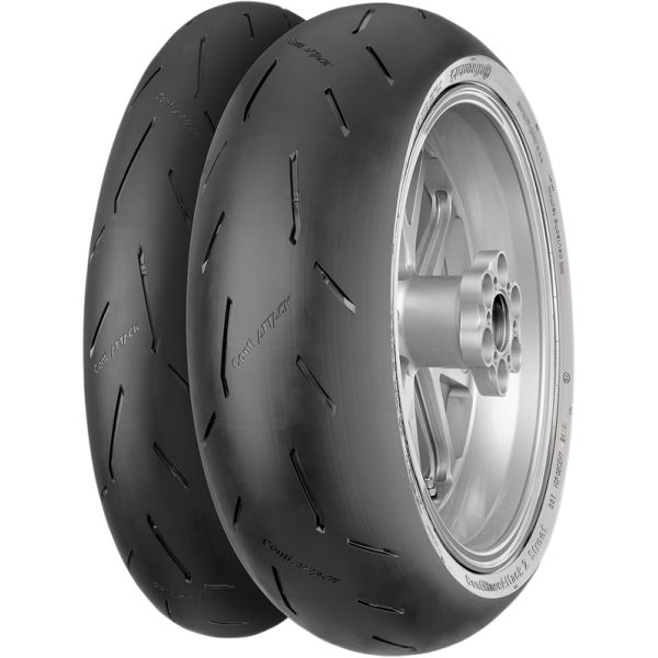 On Road Tyres Continental Anvelopa Moto Contiraceattack 2 Street RAATS 120/70ZR17 M/C(58W) 