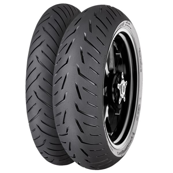 On Road Tyres Continental Anvelopa Moto Contiroadattack 4 RA4 180/55 ZR 17 (73W) TL GT 