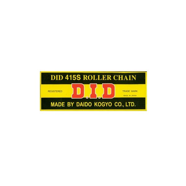 Chain Kit Street Bikes D.I.D. CHAIN 415S WITH 102 LINKS - STANDARD REINFORCED