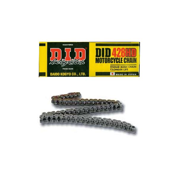 Chain Kit Street Bikes D.I.D. CHAIN 428HD WITH 124 LINKS - STANDARD REINFORCED