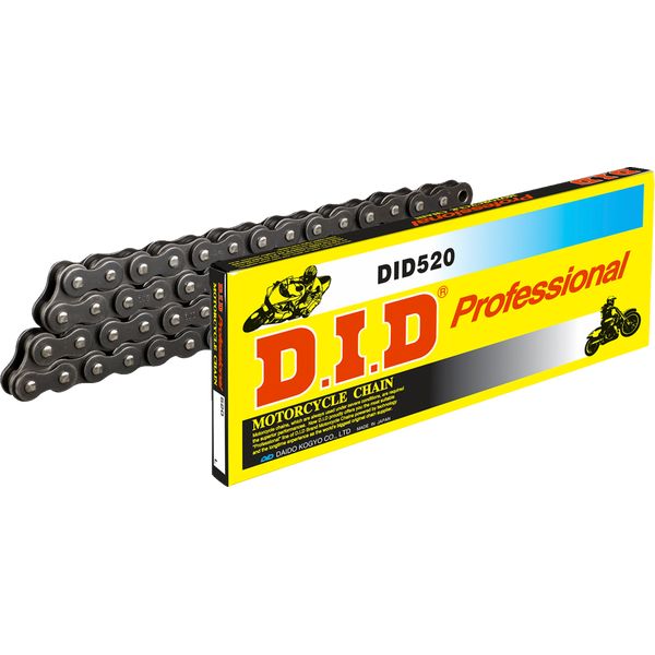 Chain kit D.I.D. Moto Chain 520 S Silver 100 Connecting Link D1852198