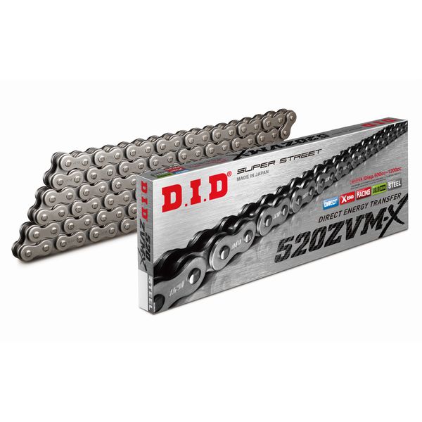  D.I.D. Moto Chain 520 S Silver 118 Connecting Link 12231766