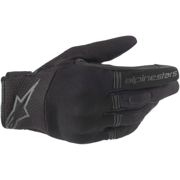 Gloves Womens Alpinestars Ladies Textile Gloves Copper Black