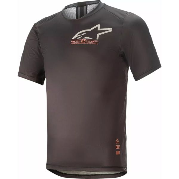 Tricouri Bike Alpinestars Tricou Bike SS ALP6 BLK/COR 24