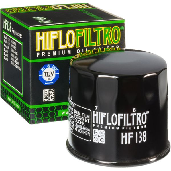  Hiflofiltro Filtru Ulei Glossy Black HF138