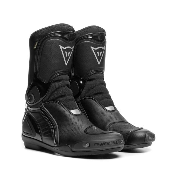 Dainese Moto Gear Dainese Sport Master Gore-Tex Boots Black/Lava-Red 23