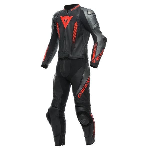 Echipamente DAINESE Dainese Combinezon Moto Piele Laguna Seca 5 2Pcs Black/Anthracite/Fluo-Red 23