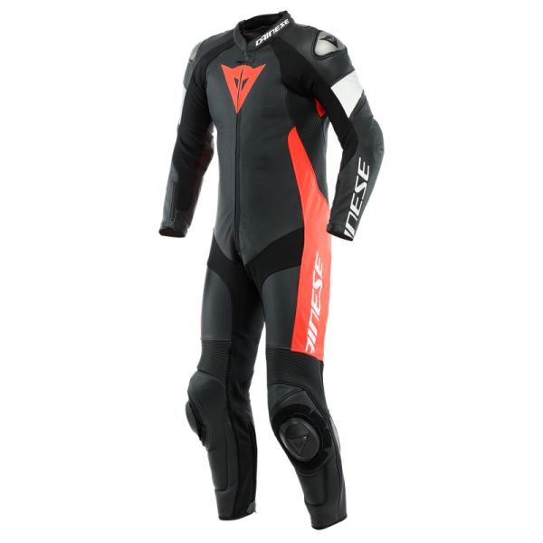 Echipamente DAINESE Dainese Combinezon Moto Piele Tosa 1 Pcs Perf Black/Fluo-Red/White 23