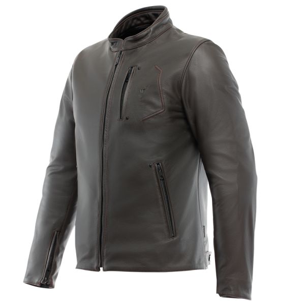 Echipamente DAINESE Dainese Geaca Moto Piele Fulcro Dark-Brown 25