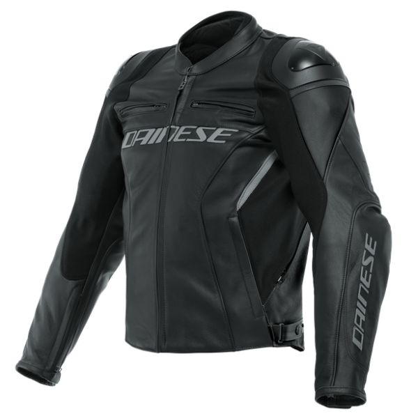 Dainese Moto Gear Dainese Leather Moto Jacket Racing 4 Black/Black 23