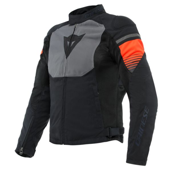 Dainese Moto Gear Dainese Textile Moto Jacket Air Fast Tex Jacket Black/Gray/Fluo-Red 23