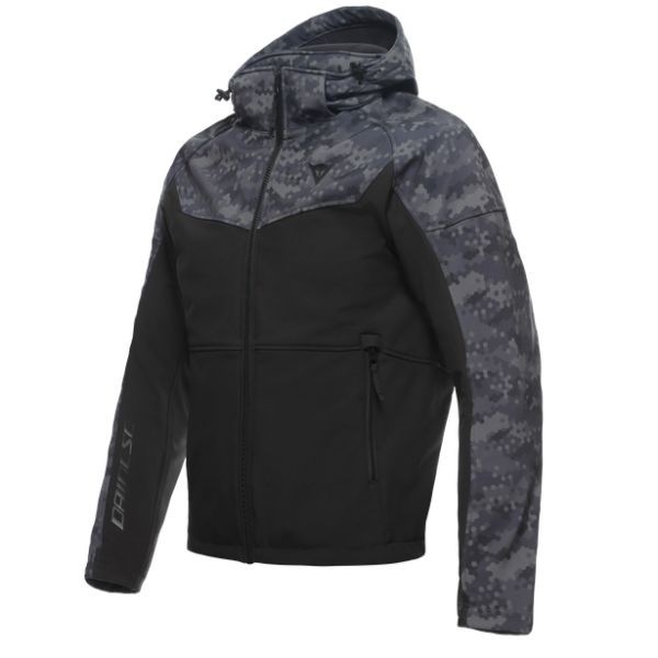 Dainese Moto Gear Dainese Textile Moto Jacket Ignite Tex Jacket Black/Camo-Gray 23