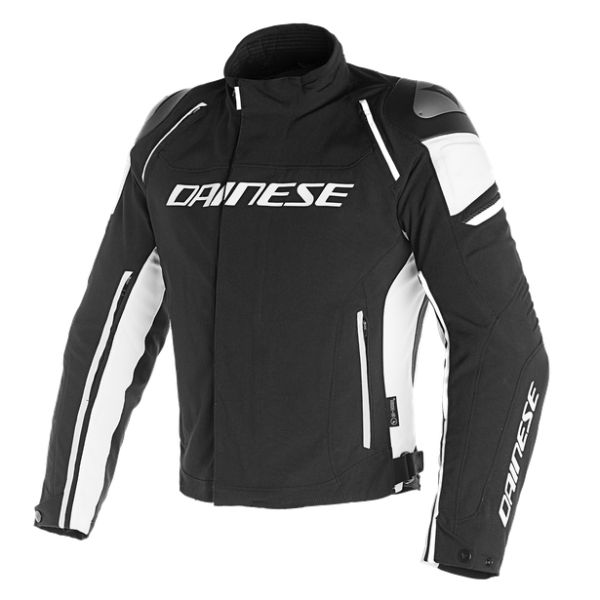  Dainese Geaca Moto Textila Racing 3 D-Dry Black/Black/White 23