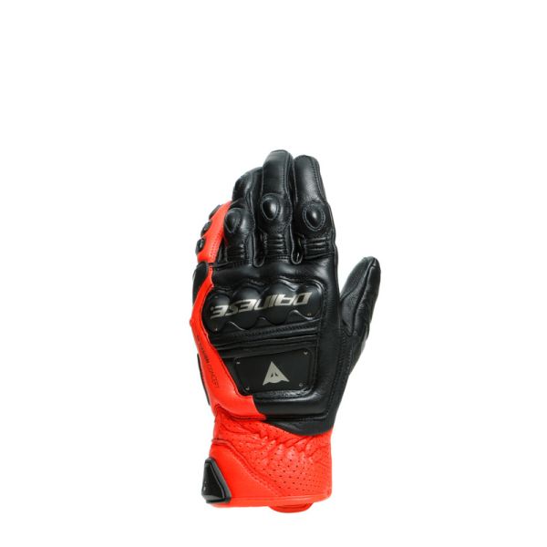 Dainese Moto Gear Dainese Textile Moto Gloves 4-Stroke 2 Black/Fluo-Red 23